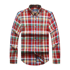 PRL Men Check Long Sleeve Shirt