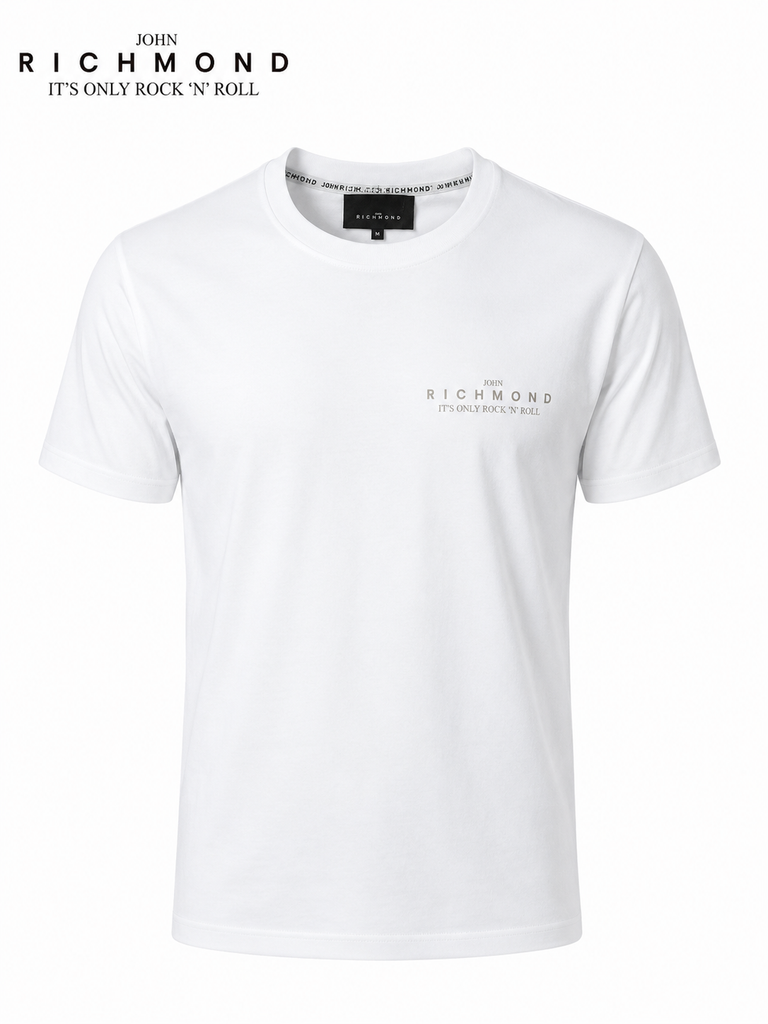 John Richmond Men White T shirt