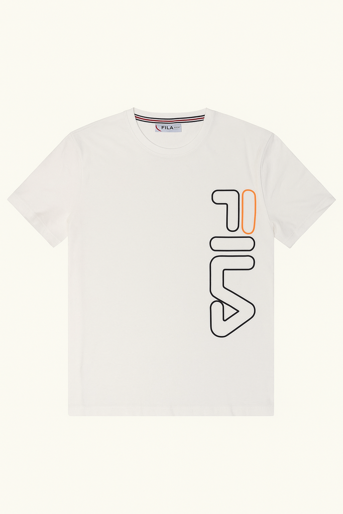 Fila White Crew Neck T shirt