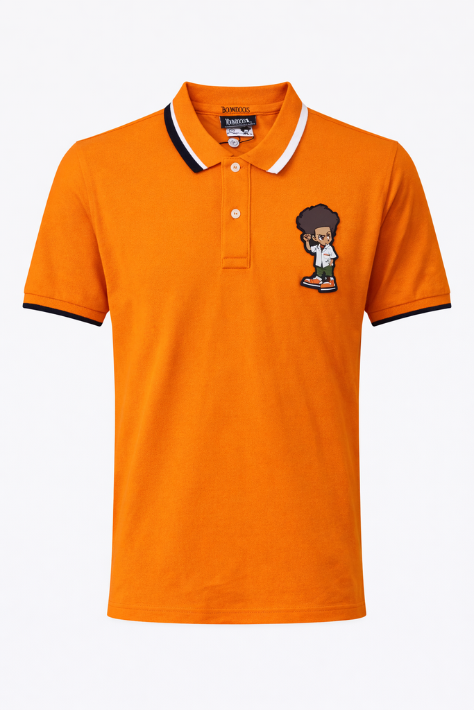 Boondocks Orange Men Polo
