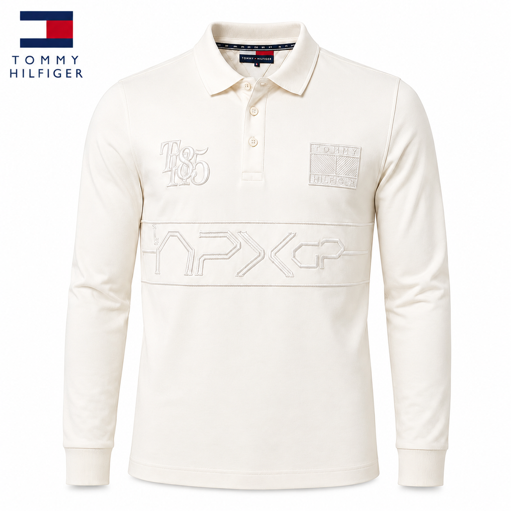 Tommy Hilfiger Men Long Sleeve Polo