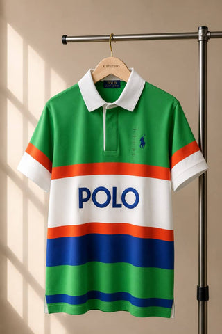 PRL Rugby Multi Color Men Polo