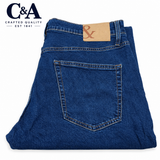 C&A Straight Cut Men Blue Jeans
