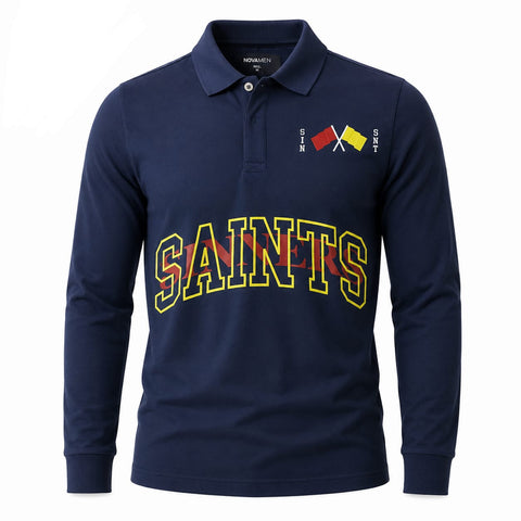 Nova Men Long Sleeve  Polo