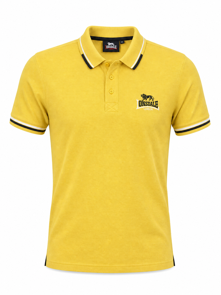 Lonsdale Men Polo - Yellow