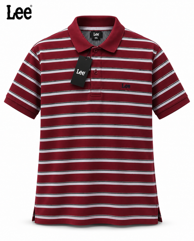 Lee Men Stripe Polo