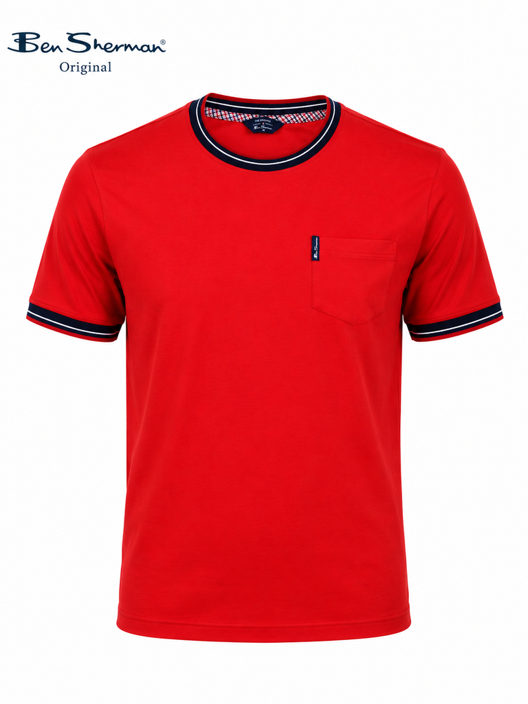 Ben Sherman Red Men T shirt