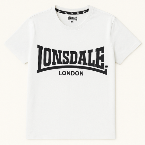 Lonsdale London White T shirt