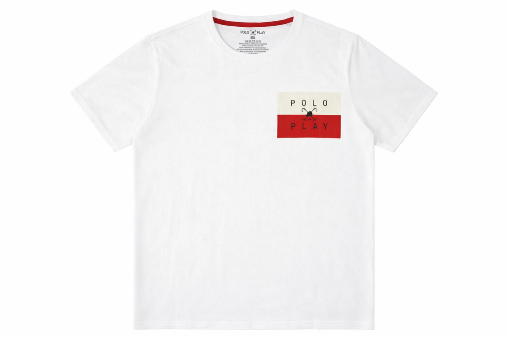 Polo Cross Mallet White T shirt