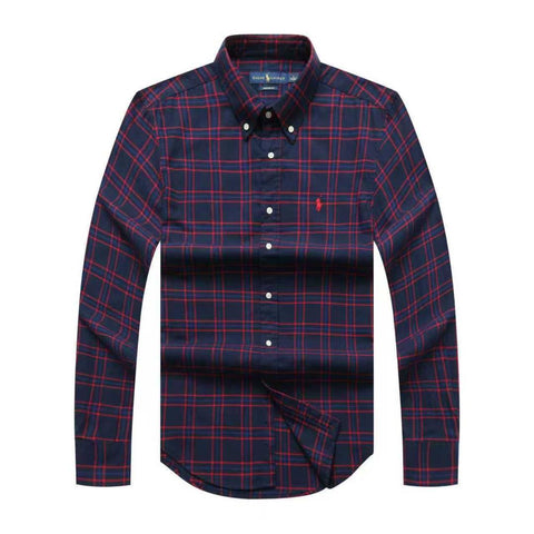 Ralph Lauren Men Check Long Sleeve Shirt