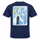 Reo Premium Wear Navy Blue T shirt