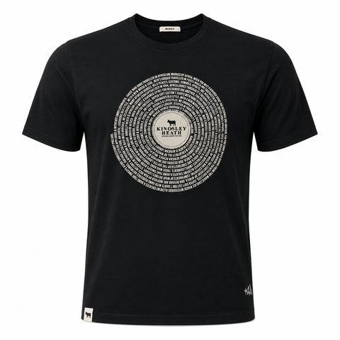 Kingsley Heath Men Navy Blue T shirt