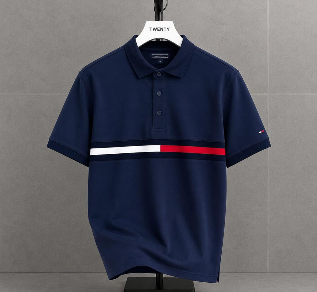 Tommy Hilfiger Men Stripe Polo
