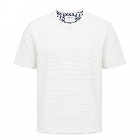 Denim & Flower  Men T shirt - Off White