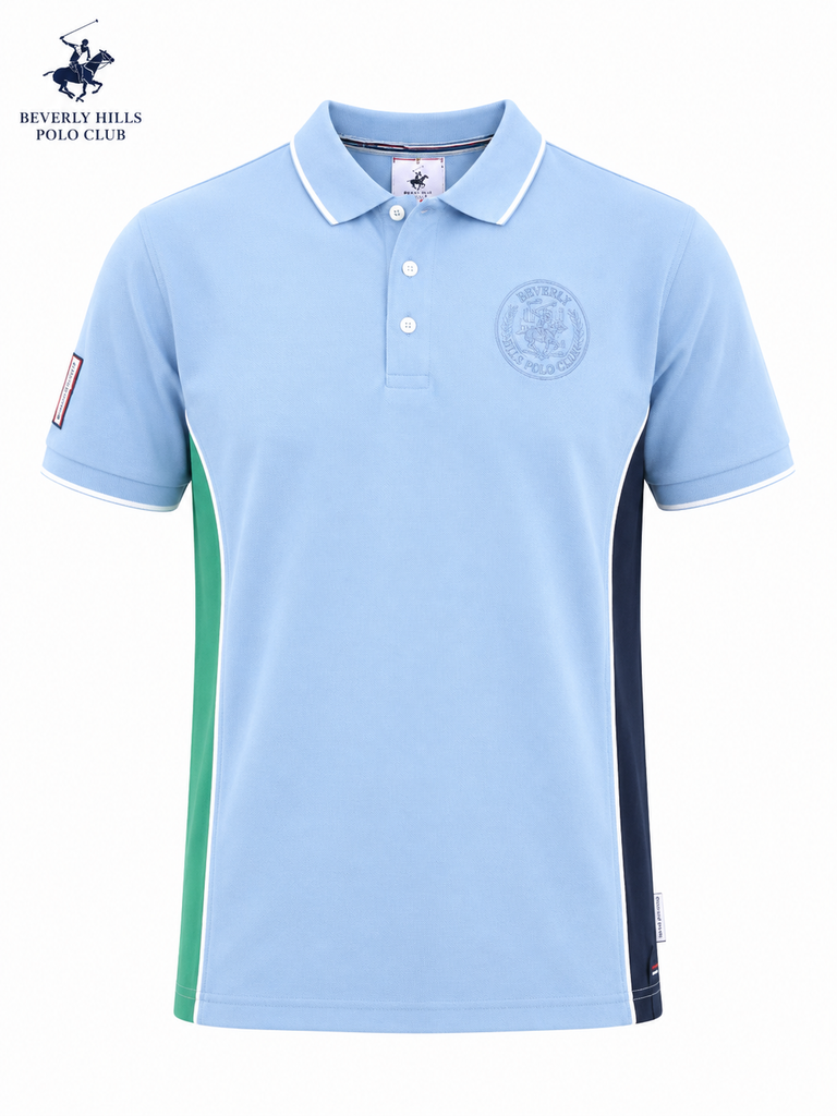 Beverly Hill Men Sky Blue Polo