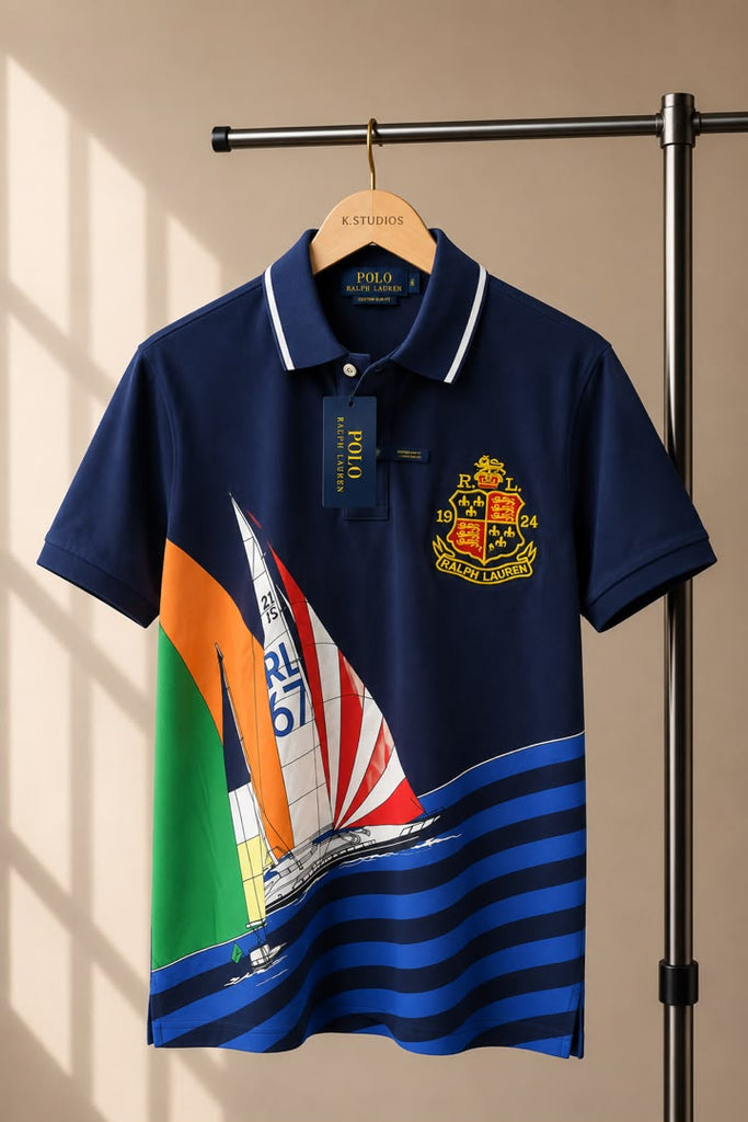 PRL Rugby Multi Color Men Polo