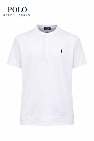 Polo RL Men Band Collar T shirt