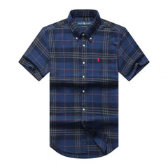 PRL Oxford Button Down Short Sleeve Shirt