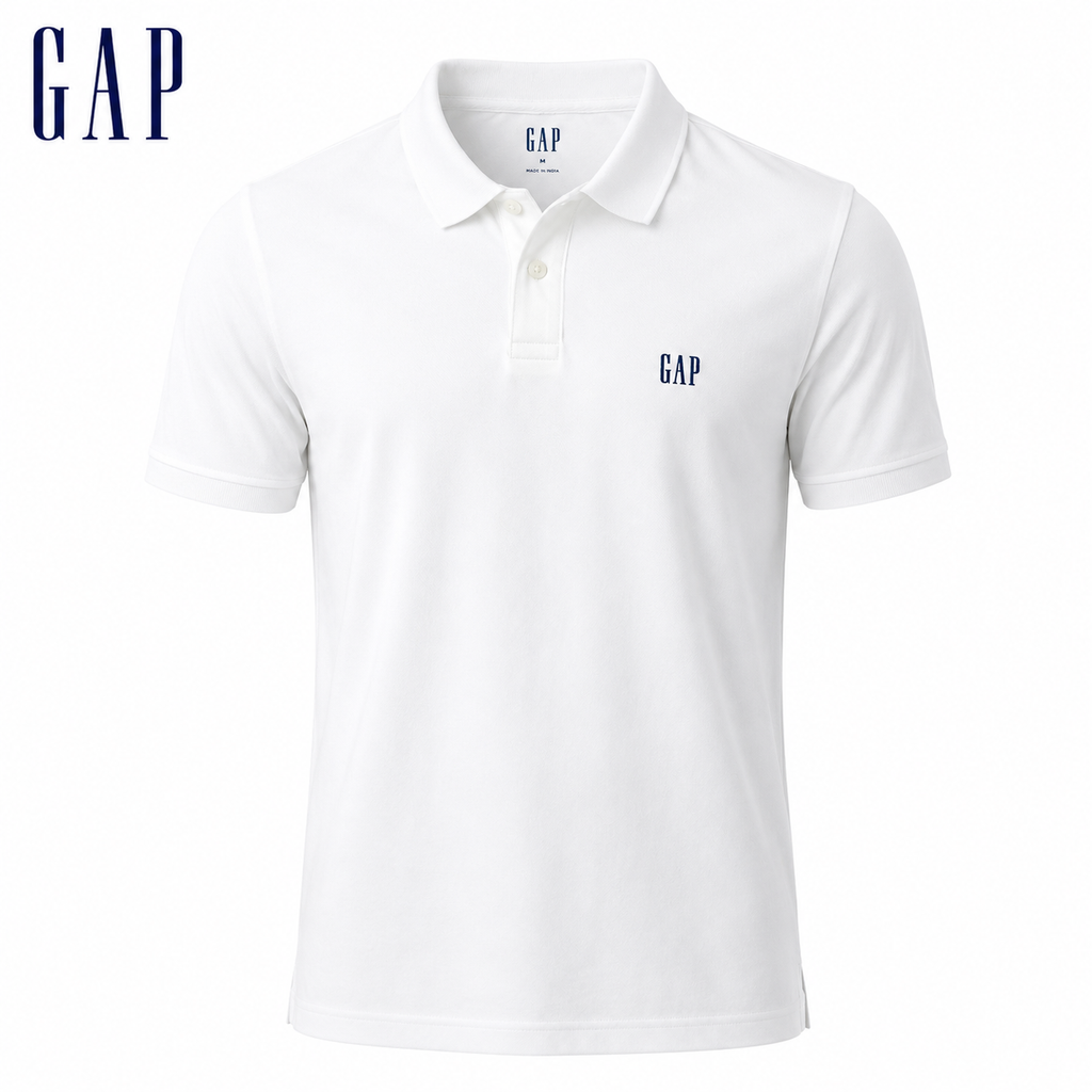 Gap Men Cream Color Polo