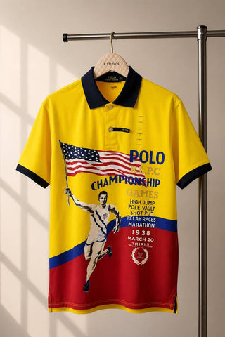 PRL Rugby Multi Color Men Polo