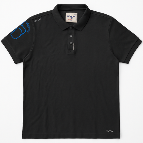 Spykar Premium Black Polo