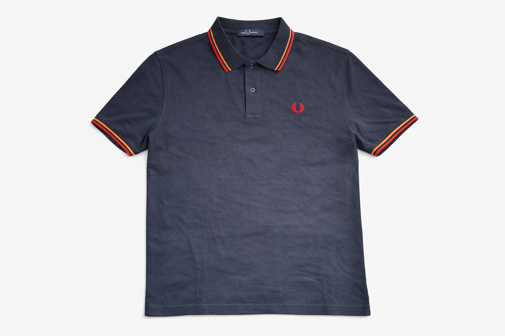 Fred Perry Men Blue Polo