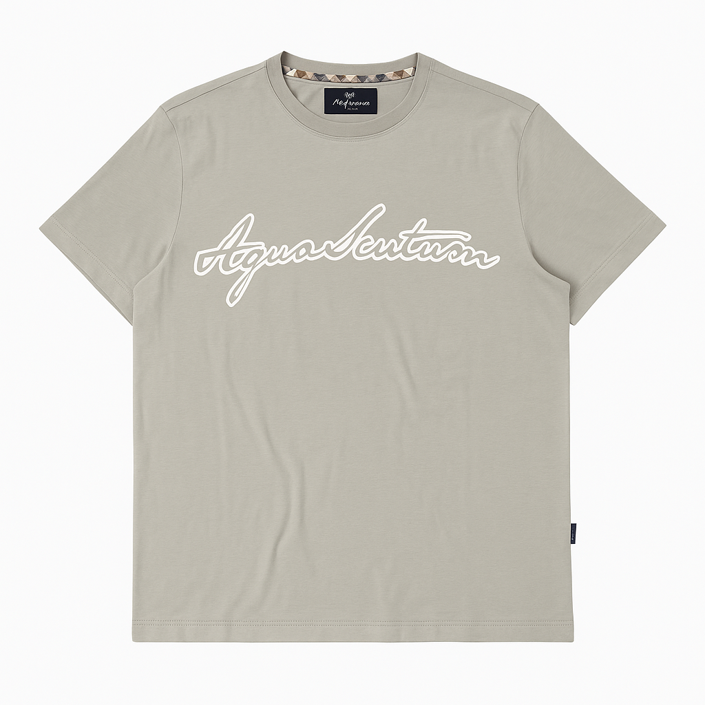 Aquascutum London Grey T shirt