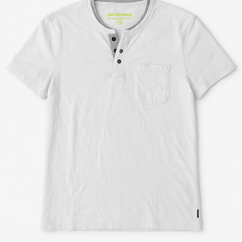 Jim Spencer Premium White Stripe T shirt