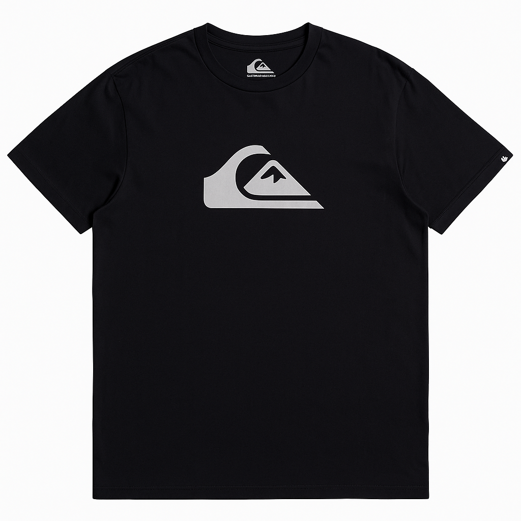 Quicksilver men black t shirt