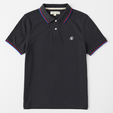 Aeropostale Black Men Polo
