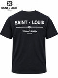 Saint  x Louis Black Men T shirt
