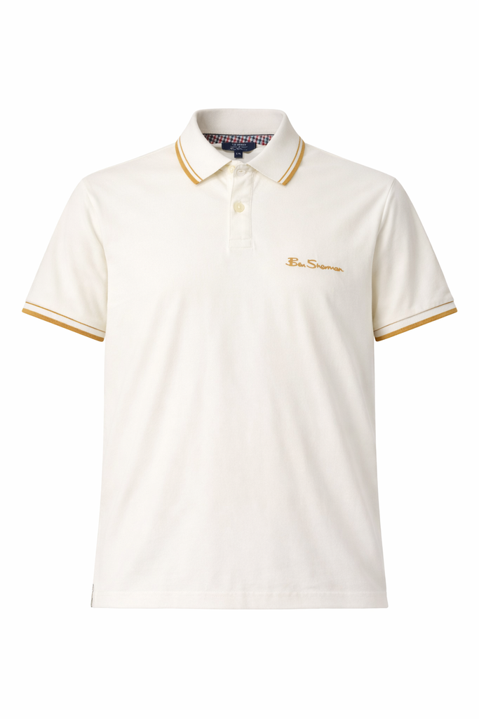Ben Sherman Off White Men Polo