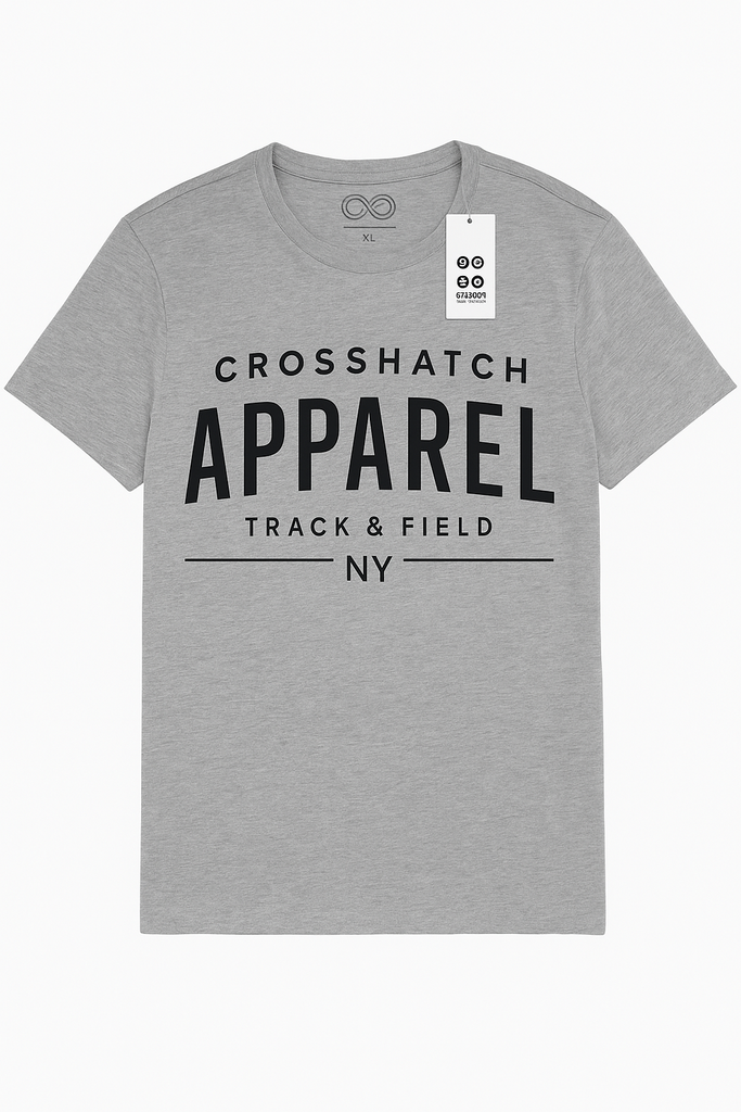 Crosshatch Grey T shirt
