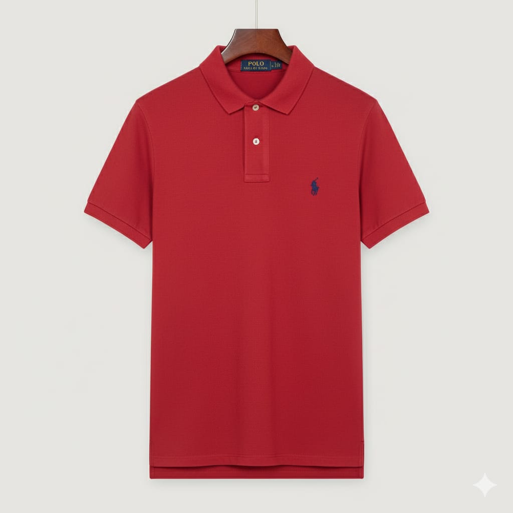 Polo Ralph Lauren Red Small Pony Polo