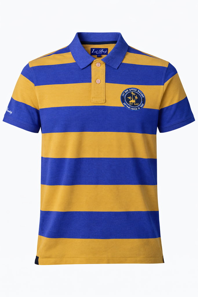 Sport Bar Premium Stripe Polo