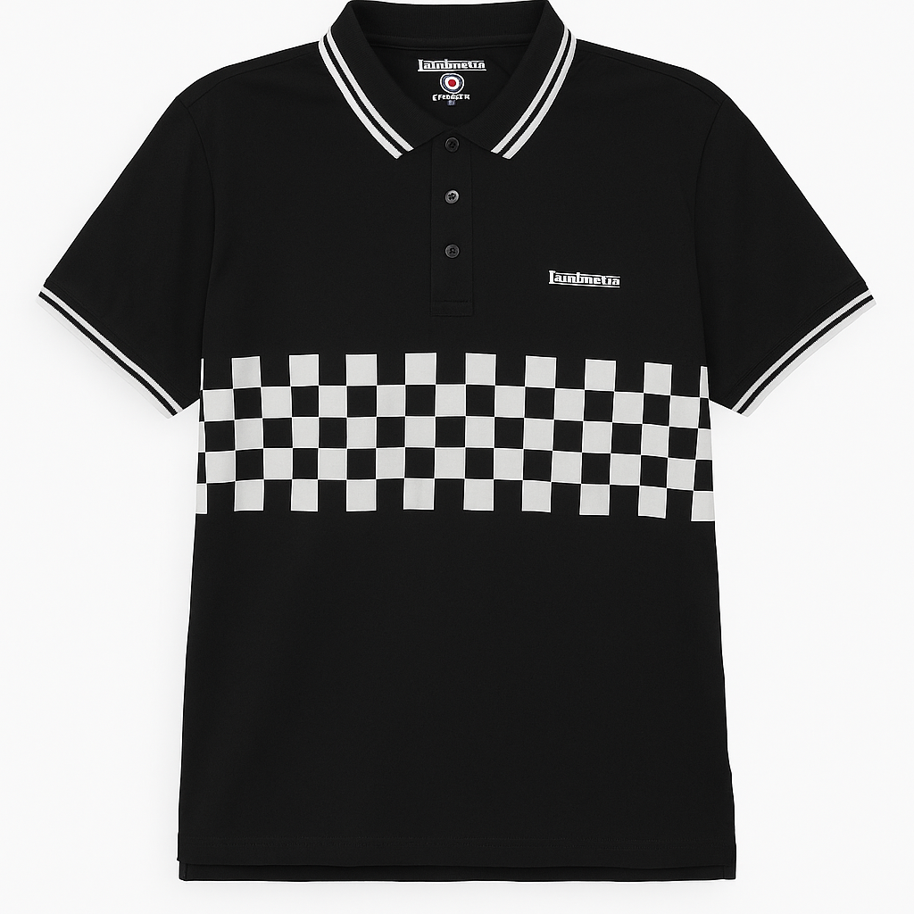Premium Black Men Polo