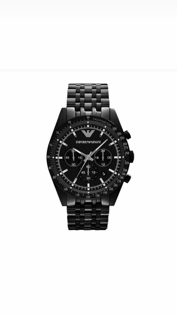 Black Emporio Armani Watch