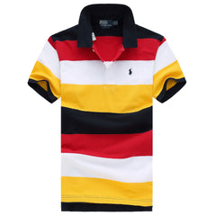 Ralph Lauren Bold Stripe Small Pony Men Polo