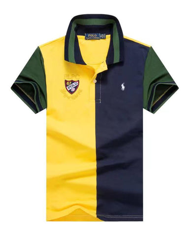 RLPC  Polo Yellow And Navy Blue Small Pony