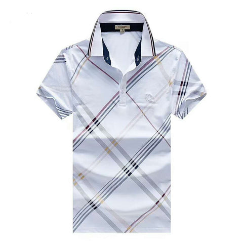 Burberry  Polo White Male T shirt New