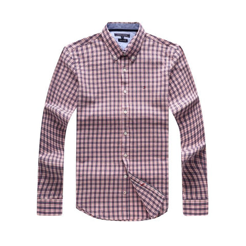 Tommy Hilfiger with an all-over check pattern Long Sleeve