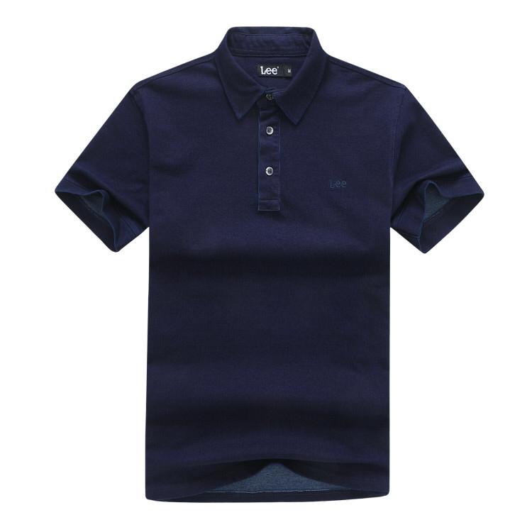 Lee Navy Blue Male Polo