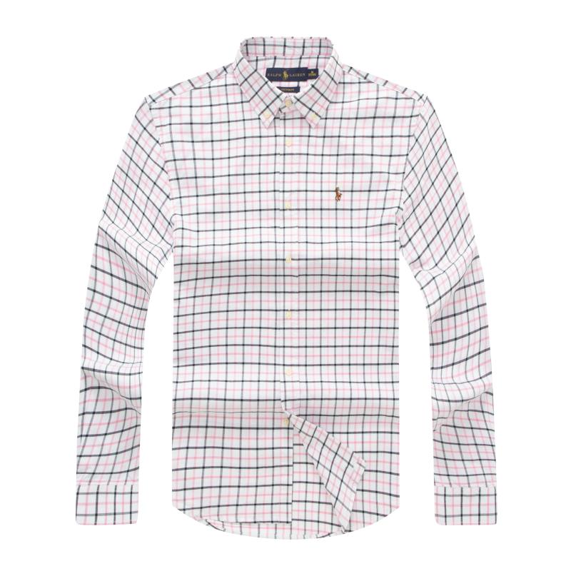 Ralph Lauren Men Long Sleeve Oxford Check Shirt