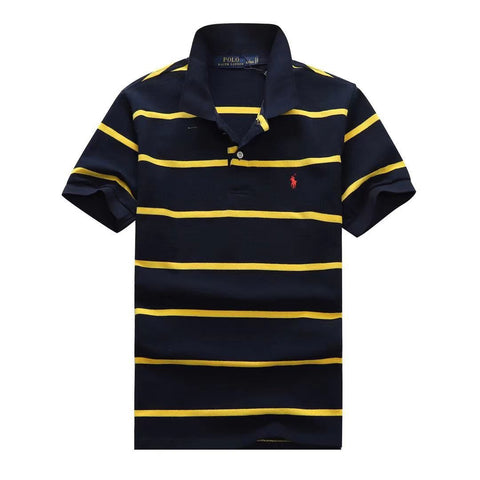 Polo Ralph Lauren Yellow/Black Stripe Men T shirt