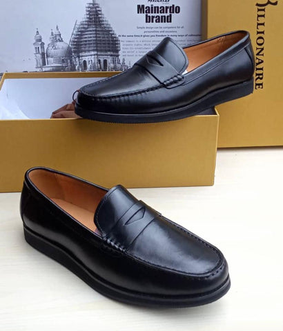 Billionaire Black Men Leather Shoe