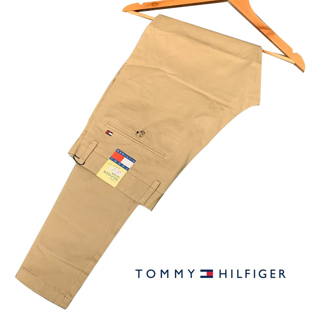 Tommy Hilfiger Cartoon Color  Men's Stretch Cotton Chino Pants