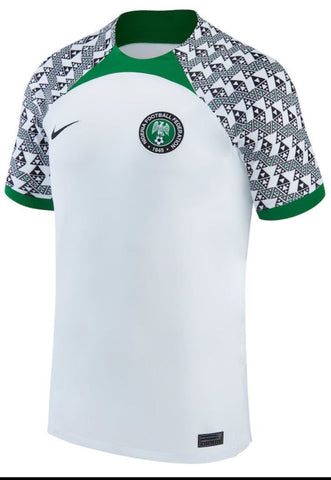 Nigerian Away Nike White Jersey
