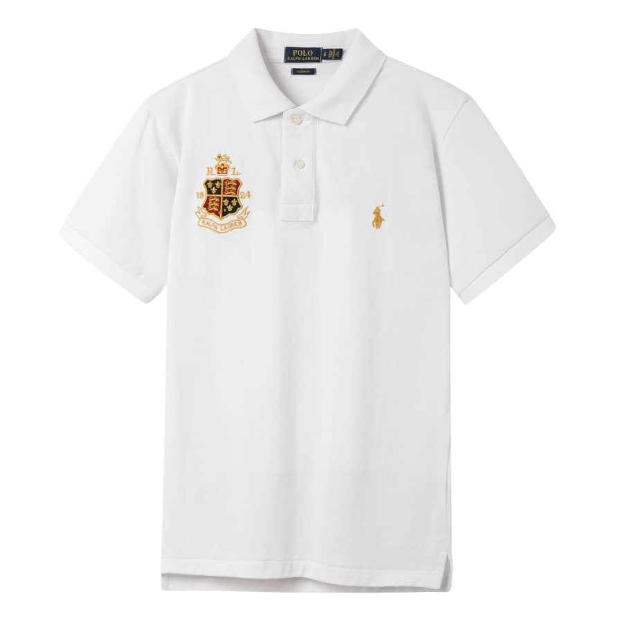 Polo Ralph Lauren White Small Pony And Badge Polo