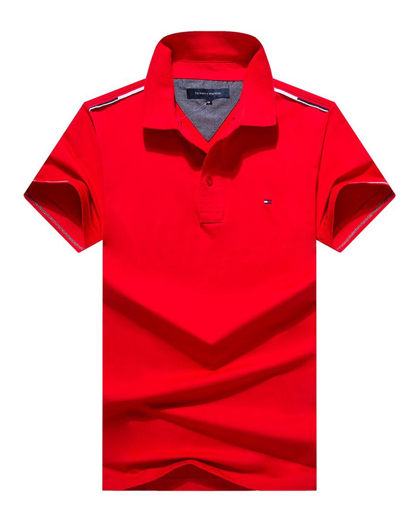 Tommy Hilfiger Red Men Polo