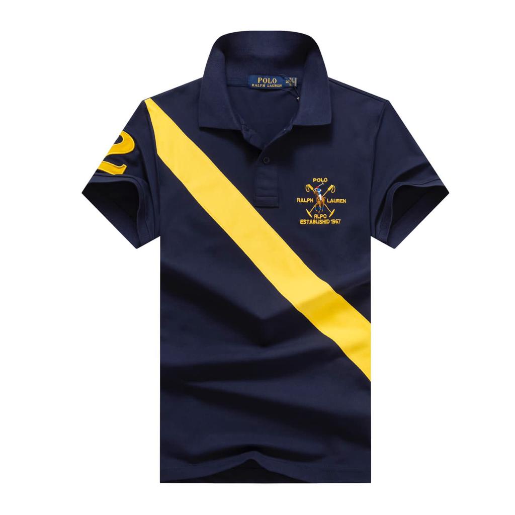 Ralph lauren Men Cross Mallet Navy Blue Polo